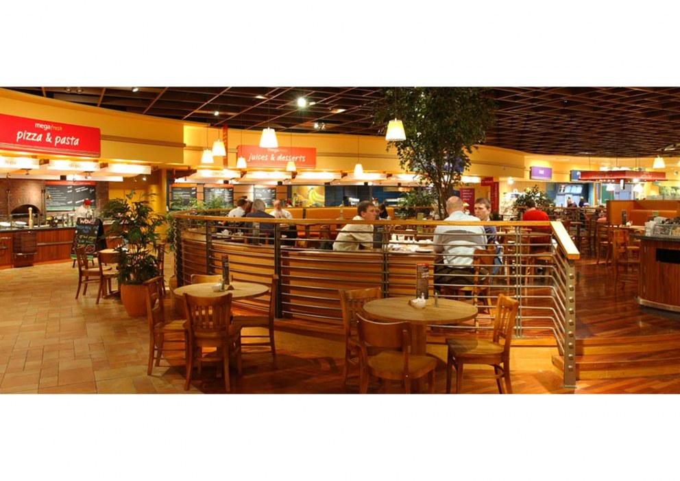 Safeway Food court | Coffee and shopping | Interior Designers